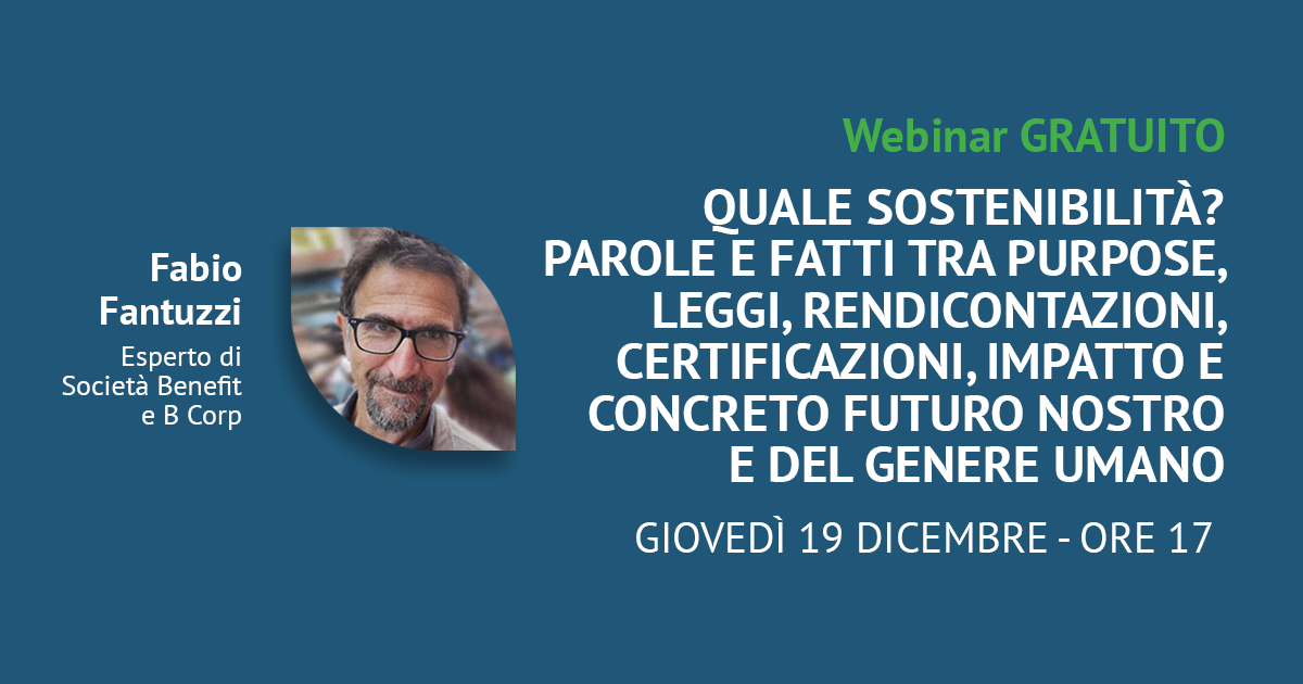 Quale sostenibilità? Parole e fatti