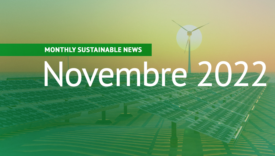 Approfondimenti sulla sostenibilità – Novembre 2022